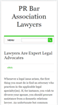 Mobile Screenshot of prbalaw.com